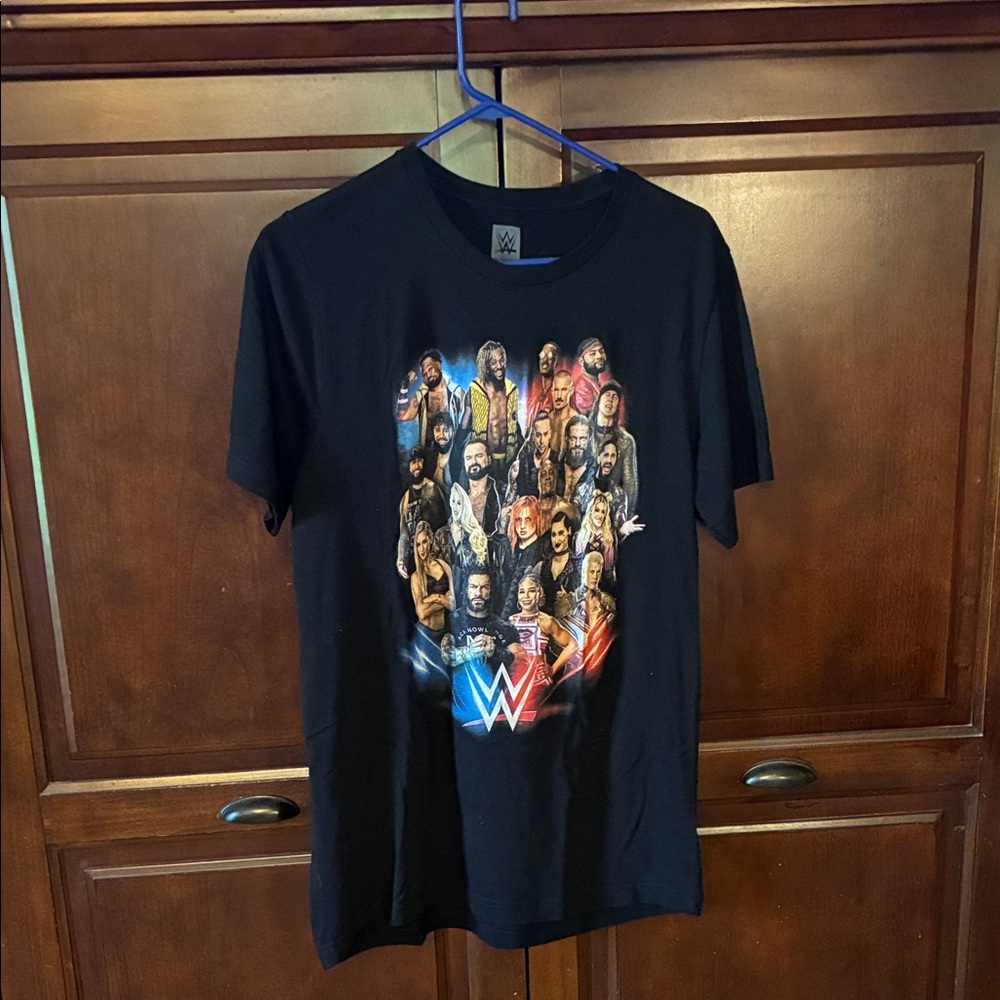 WWE Legends Black Short Sleeve Men's T-Shirt